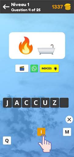 Quiz: Jeu Emoji, Devinez le Puzzle Emoji screenshot 4
