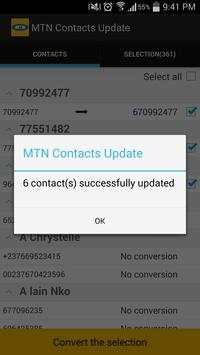 MTN Contacts Update screenshot 5