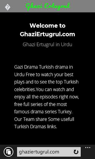 Ghazi TV Dramas in Urdu screenshot 1