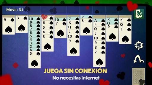 Spider Solitaire-Offline Games screenshot 4