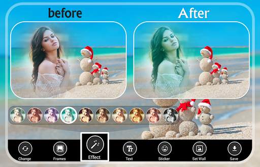 Beach Photo Frames - dp status photo editor screenshot 3