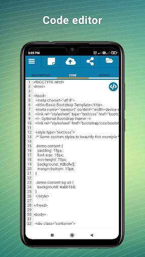 HTML Code Play screenshot 2