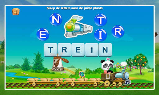 Lola Alfabet Trein-Leren lezen screenshot 4