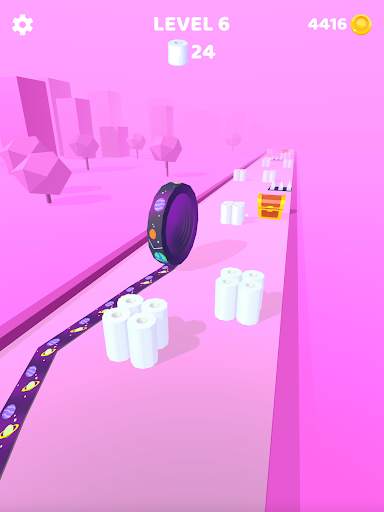 Paper Line - Toilet paper game स्क्रीनशॉट 10
