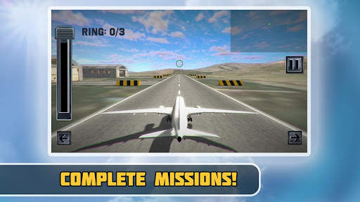 Airplane Flight: Pilot Sim 3D screenshot 1