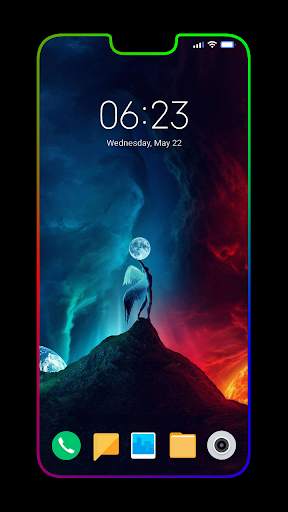Borderlight - Live Edge Lighting Wallpaper screenshot 2