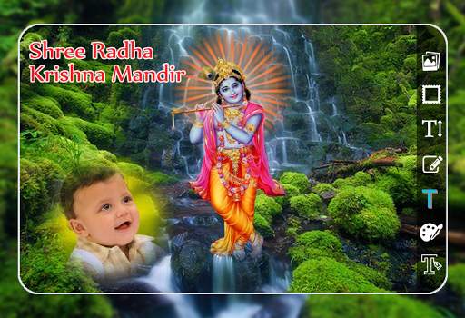 Radhe Krishna Photo Editor - Radhe Krishna Frame screenshot 1