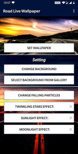 Road Live Wallpaper screenshot 1