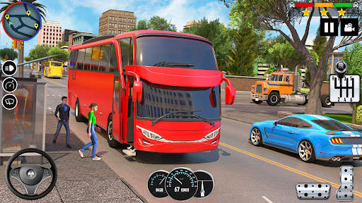 Coach Bus Simulator Bus Games screenshot 5