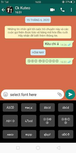Fancy Keyboard screenshot 3