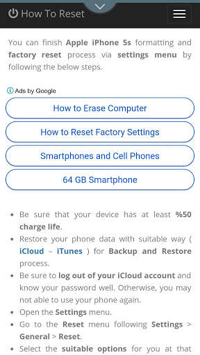 Factory Reset Guide screenshot 7
