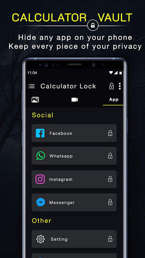 Calculator Vault : Hide Photo, Video and App Lock screenshot 5