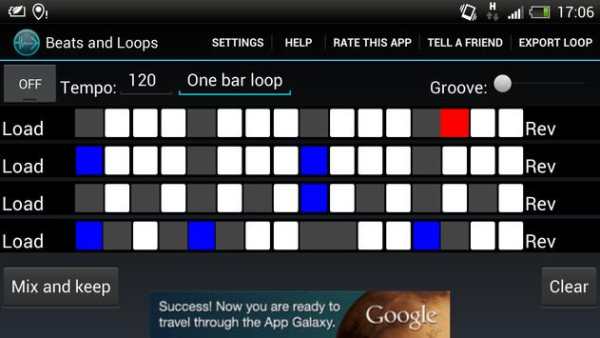 Beats And Loops Drum Machine 1 تصوير الشاشة