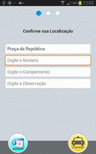 Táxi JS Mobile screenshot 1