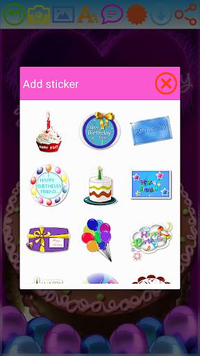 Birthday Greeting Cards Maker screenshot 4