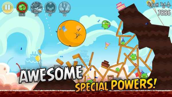Angry Birds for Kakao स्क्रीनशॉट 5
