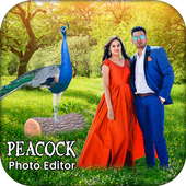 Peacock Photo Editor icon