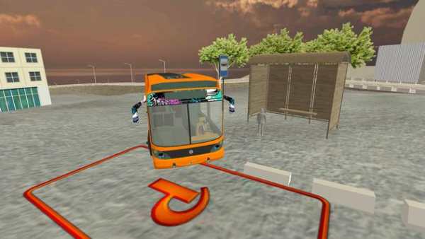 Heavy Mountain Bus Driving Simulator screenshot 1