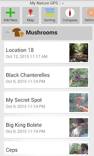 My Nature GPS screenshot 3
