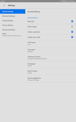 Zest Web Browser screenshot 5