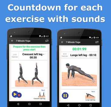 7 Minute Yoga Workout screenshot 1