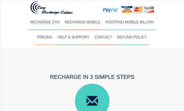 Easy Recharge Online - Paypal screenshot 7