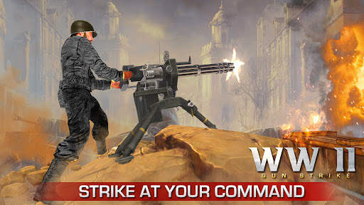 WW2 Gun Strike: World War 2021- Shooting Simulator screenshot 5