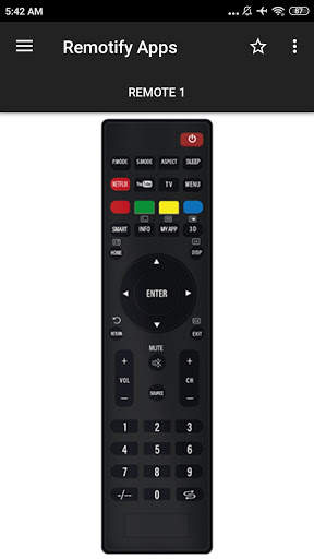 OPENBOX TV Remote screenshot 1