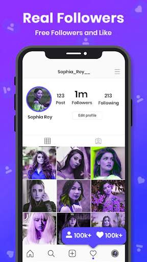Real Followers for instagram : taghash screenshot 3