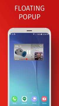 Y-Tube video Player - Floating Popup 1 تصوير الشاشة