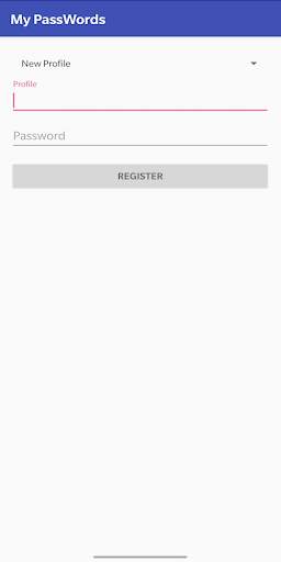 My Passwords screenshot 1