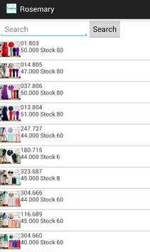 Rosemary Onlineshop screenshot 2