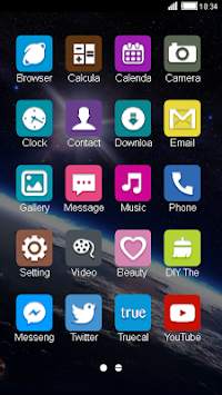 In Space CLauncher Theme screenshot 2