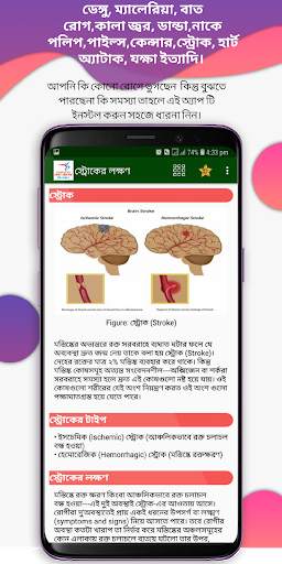 কোন রোগের কি লক্ষণ -Symptoms of Diseases screenshot 7