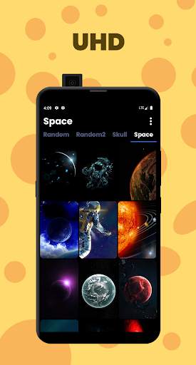 4K Wallpapers & AMOLED HD Backgrounds screenshot 1