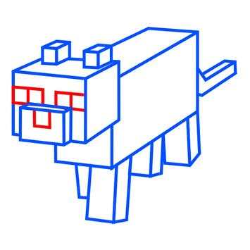 How to Draw Minecraft Characters screenshot 6