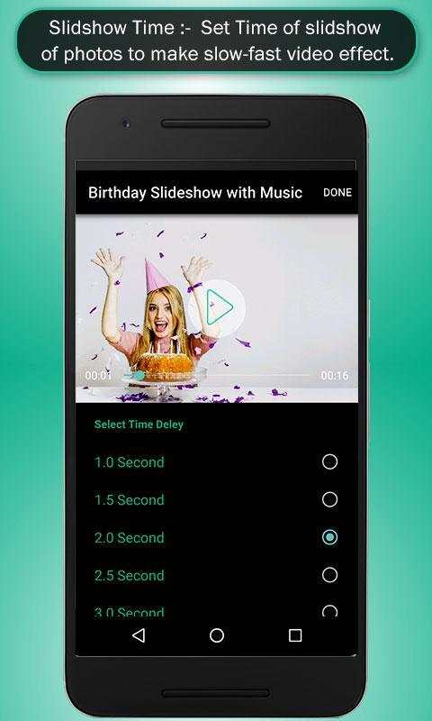 Birthday Video Maker With Birthday Song screenshot 6