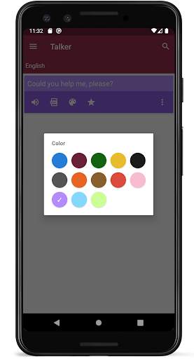 Talker (text-to-speech notes) screenshot 5