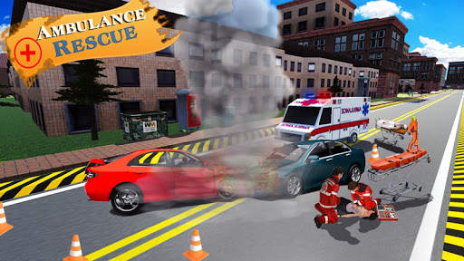 Ambulance Rescue Simulator: Emergency Drive screenshot 1