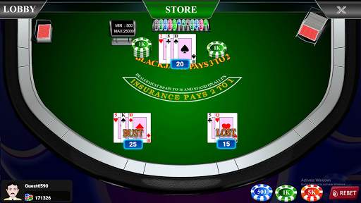 Blackjack 21 Casino : FREE screenshot 3