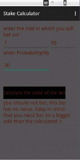Bet calculator 2016 free screenshot 4