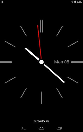 Minimal Clock screenshot 3