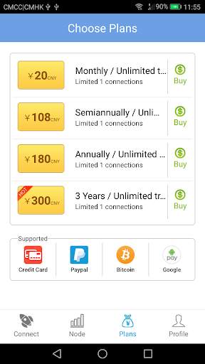 Warlea - A Fast , Unlimited, Free VPN Proxy screenshot 3