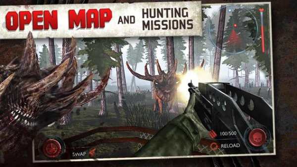 Dead Forest Zombie Deer Hunter screenshot 7