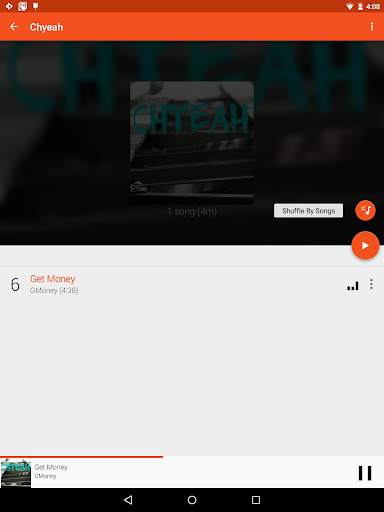 Material Orange Theme screenshot 20