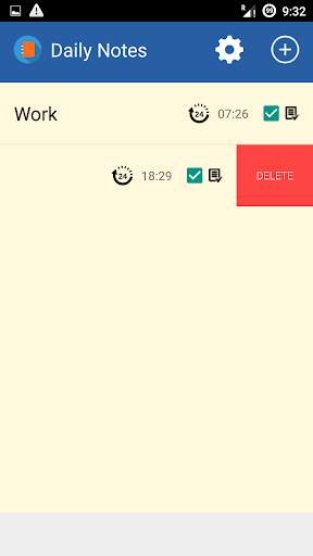 Daily Notes App screenshot 1