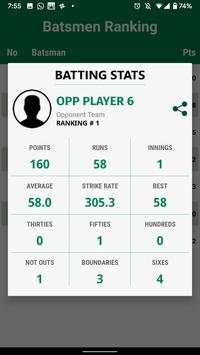Cricket Scorer screenshot 8