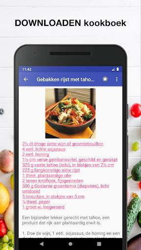 Dieet recepten app gratis nederlands 3 تصوير الشاشة
