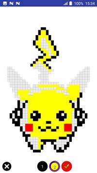 Color by Number Pokemon Pixel Art screenshot 5