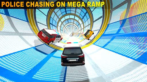 Mega Ramp Police Car Stunts 2020 screenshot 2
